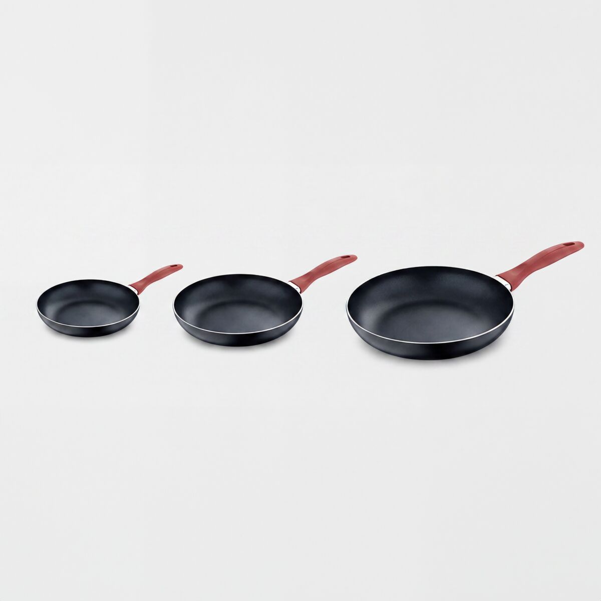 Set 3 sartenes NAVY MAPLE de aluminio prensado 