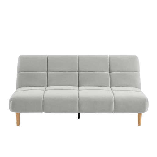 Sofá cama 3 lugares CALIA cor cinza