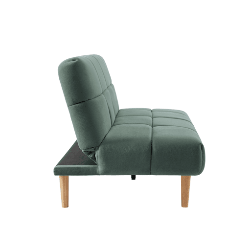 Sofá cama 3 lugares CALIA cor verde água