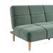 Sofá cama 3 plazas CALIA Sofá cama 3 plazas CALIA Verde Claro
