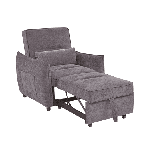 Cadeirão com cama MIKADO cor cinza Cadeirão com cama MIKADO cor cinza