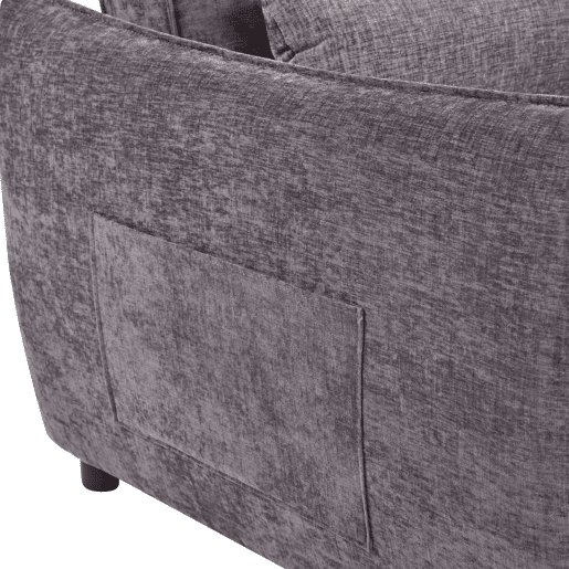 Cadeirão com cama MIKADO cor cinza Cadeirão com cama MIKADO cor cinza