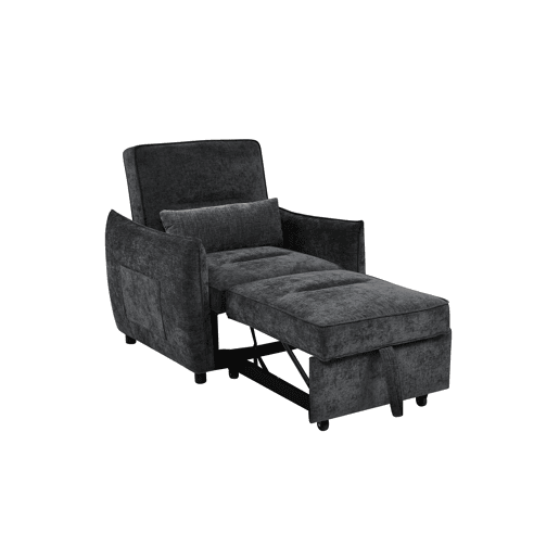 Cadeirão com cama MIKADO cor azul