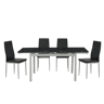 Conjunto mesa e 4 cadeiras TOKYO preto