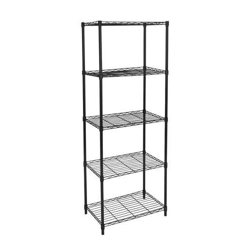 Estante METRA com 4 compartimentos cor preto Estante METRA com 4 compartimentos cor preto
