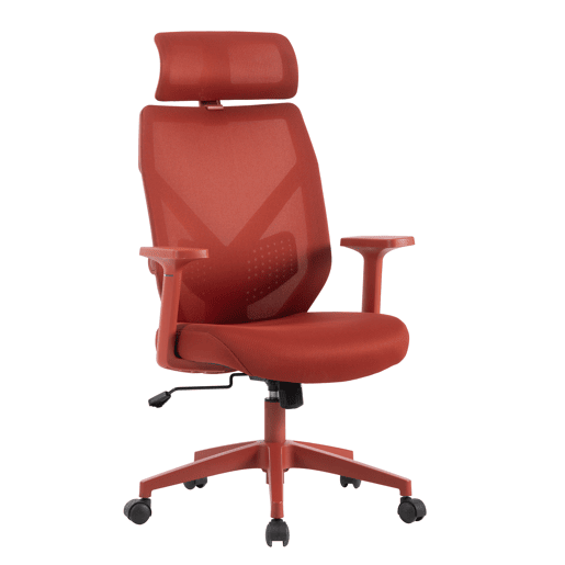 Cadeira de escritório AIRIUS cor vermelho