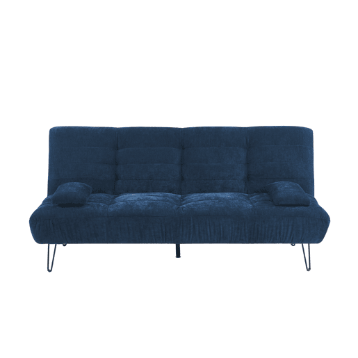 Sofá cama 3 lugares ANDER cor azul Sofá cama 3 lugares ANDER cor azul