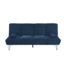 Sofá cama 3 lugares ANDER cor azul