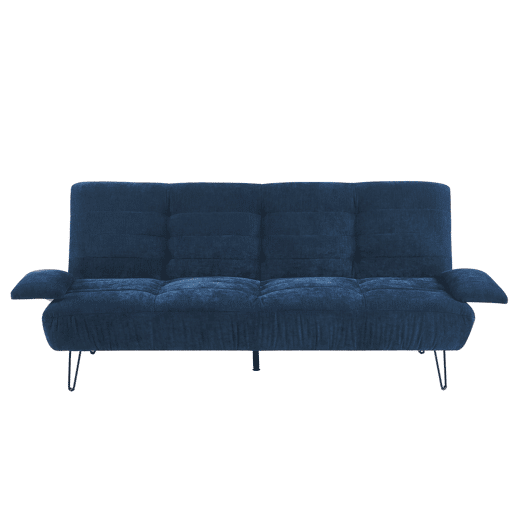 Sofá cama 3 lugares ANDER cor azul Sofá cama 3 lugares ANDER cor azul
