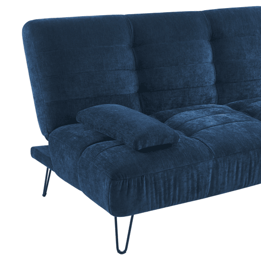 Sofá cama 3 lugares ANDER cor azul Sofá cama 3 lugares ANDER cor azul