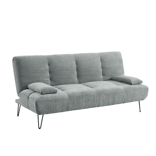 Sofá cama 3 lugares ANDER cor cinza Sofá cama 3 lugares ANDER cor cinza