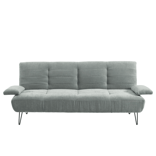 Sofá cama 3 lugares ANDER cor cinza Sofá cama 3 lugares ANDER cor cinza