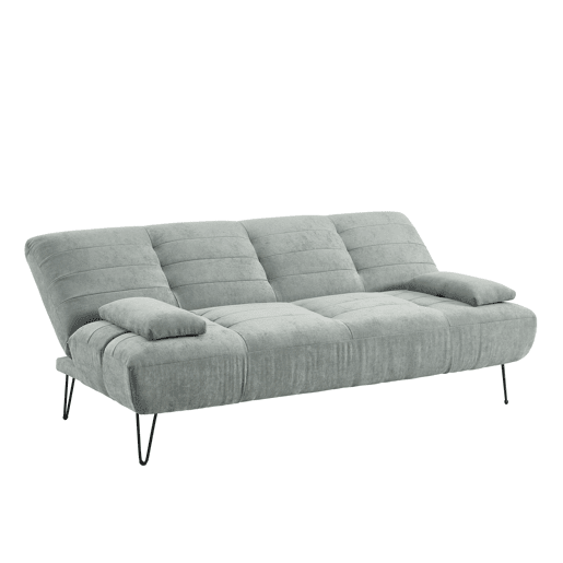 Sofá cama 3 lugares ANDER cor cinza Sofá cama 3 lugares ANDER cor cinza