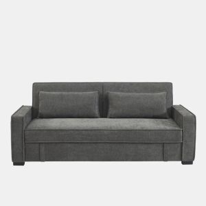 Sofá cama 3 lugares RONAN cor azul