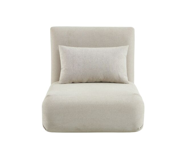 Sillón con cama twist color beige