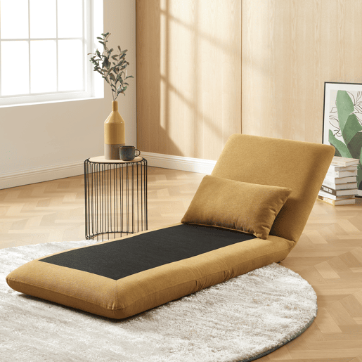 Cadeirão com cama TWIST cor mostarda Cadeirão com cama TWIST cor mostarda