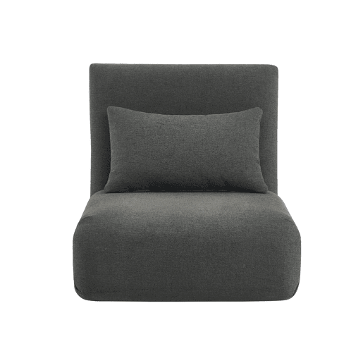 Cadeirão com cama TWIST cor cinza escuro Cadeirão com cama TWIST cor cinza escuro