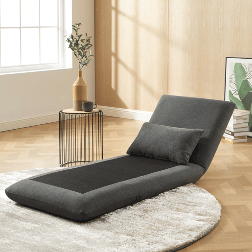 Cadeirão com cama TWIST cor cinza escuro Cadeirão com cama TWIST cor cinza escuro