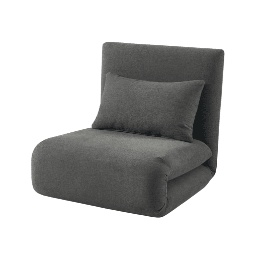 Cadeirão com cama TWIST cor cinza escuro Cadeirão com cama TWIST cor cinza escuro