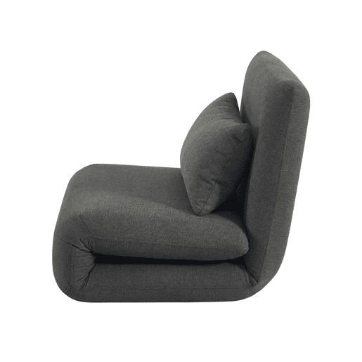Cadeirão com cama TWIST cor cinza escuro Cadeirão com cama TWIST cor cinza escuro