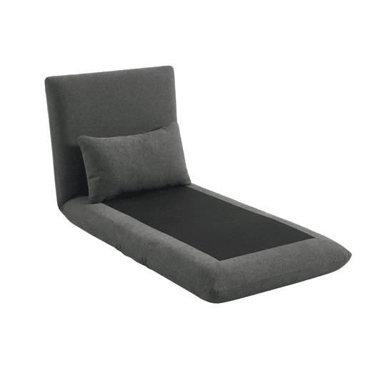 Cadeirão com cama TWIST cor cinza escuro Cadeirão com cama TWIST cor cinza escuro