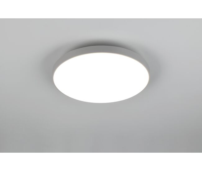Plafón spica led 18w diámetro 27cm gris