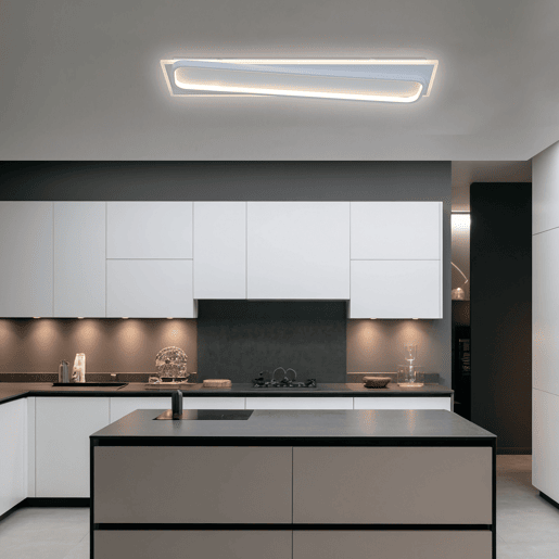 Plafon MANTIS LED 60w 60x15cm branco