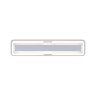 Plafon VOLANO LED 60w 60x15cm branco