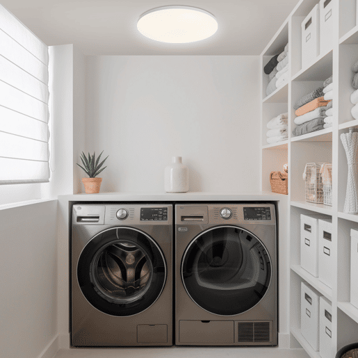 Plafon BADIA LED 18w diâmetro 32cm branco