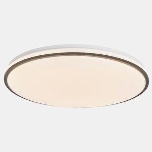 Plafon SANTOS LED 48w diâmetro 40cm castanho
