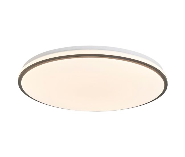 Plafón santos led 48w diámetro 40cm marrón