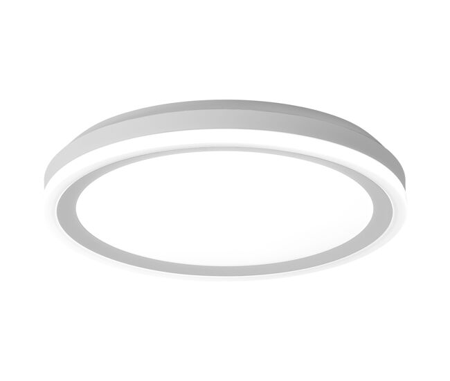 Plafón kai led 72w diámetro 50cm plata