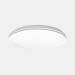 Plafon INDRA LED 72w diâmetro 50cm prata