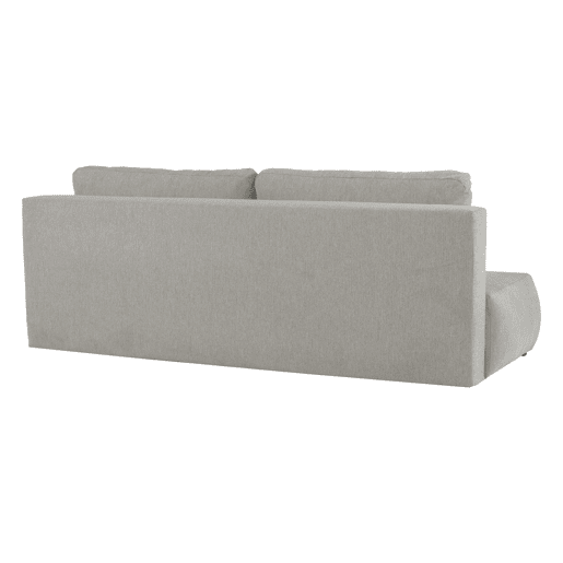 Sofá cama 3 lugares ESMEE cor bege Sofá cama 3 lugares ESMEE cor bege