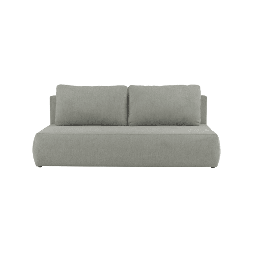 Sofá cama 3 lugares ESMEE cor cinza claro Sofá cama 3 lugares ESMEE cor cinza claro