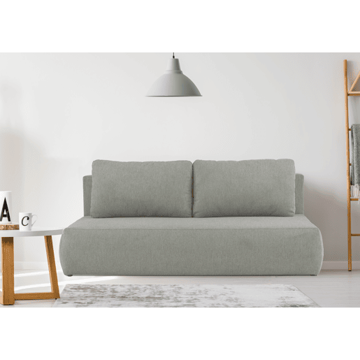 Sofá cama 3 lugares ESMEE cor cinza claro Sofá cama 3 lugares ESMEE cor cinza claro