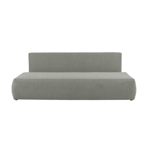 Sofá cama 3 lugares ESMEE cor cinza claro Sofá cama 3 lugares ESMEE cor cinza claro