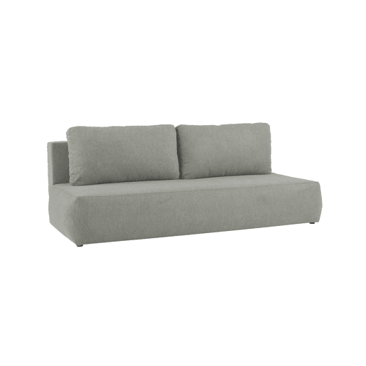 Sofá cama 3 lugares ESMEE cor cinza claro Sofá cama 3 lugares ESMEE cor cinza claro