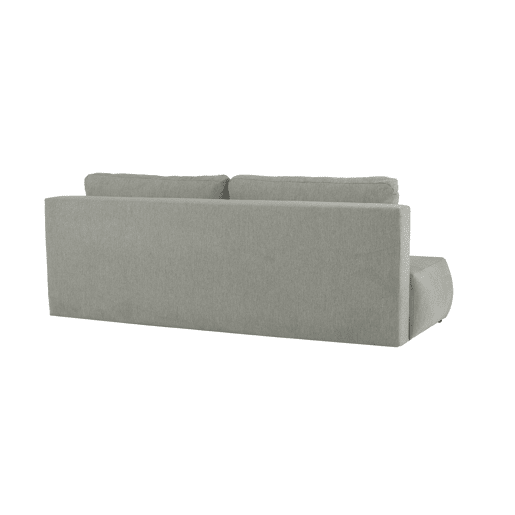 Sofá cama 3 lugares ESMEE cor cinza claro Sofá cama 3 lugares ESMEE cor cinza claro