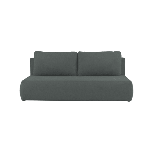 Sofá cama 3 lugares ESMEE cor cinza escuro Sofá cama 3 lugares ESMEE cor cinza escuro