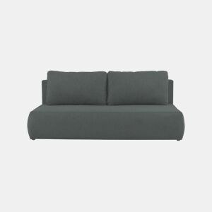 Sofá cama 3 lugares ESMEE cor cinza escuro