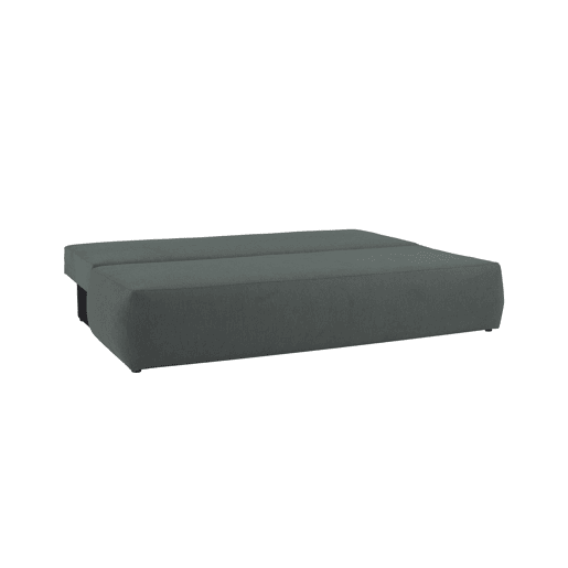 Sofá cama 3 lugares ESMEE cor cinza escuro Sofá cama 3 lugares ESMEE cor cinza escuro