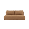 Sofá cama 3 lugares ESMEE cor terracota