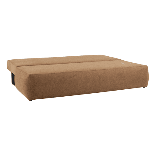 Sofá cama 3 lugares ESMEE cor terracota
