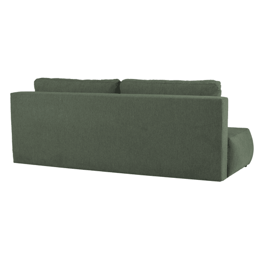 Sofá cama 3 lugares ESMEE cor verde Sofá cama 3 lugares ESMEE cor verde