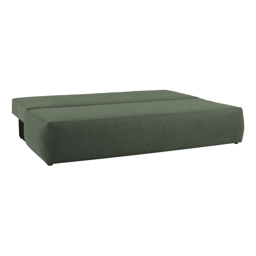 Sofá cama 3 lugares ESMEE cor verde Sofá cama 3 lugares ESMEE cor verde