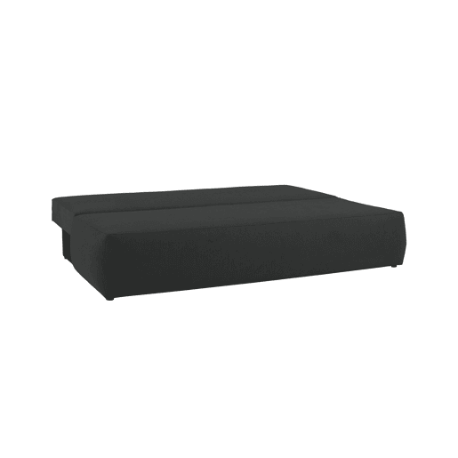 Sofá cama 3 lugares ESMEE cor preto Sofá cama 3 lugares ESMEE cor preto