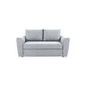 Sofá cama 2 lugares TWILL cor cinza claro