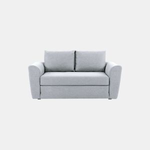Sofá cama 2 lugares TWILL cor cinza claro