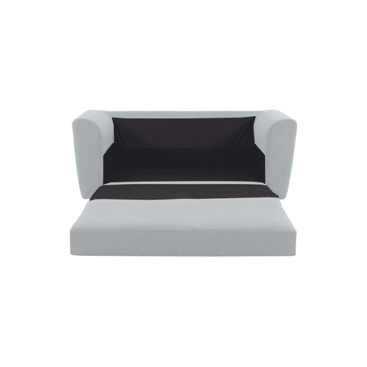Sofá cama 2 lugares TWILL cor cinza claro Sofá cama 2 lugares TWILL cor cinza claro